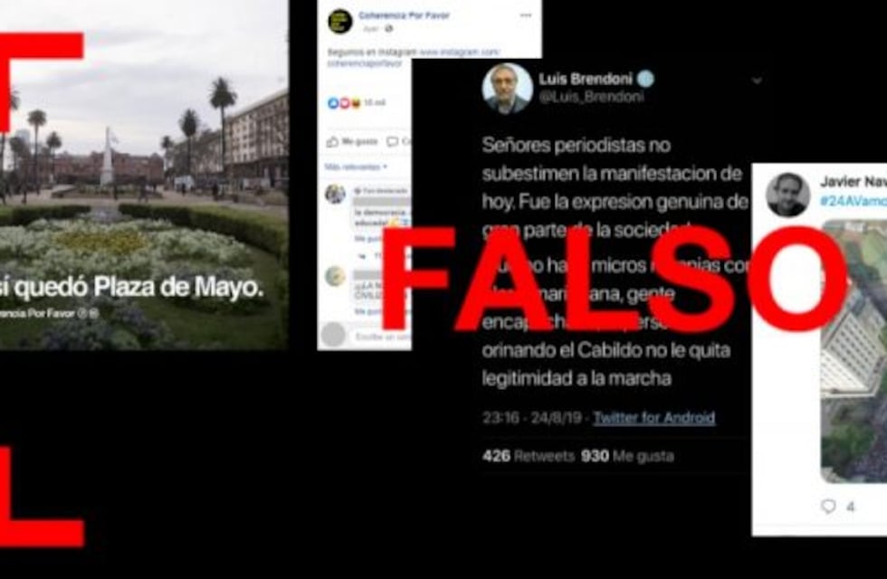Tres desinformaciones sobre la marcha del #24A a favor de Macri