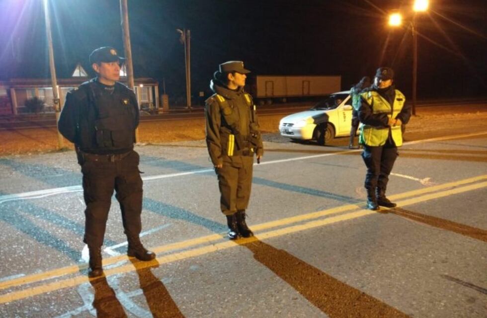 La Policía del Chubut realizó exitosos controles durante el fin de semana en Playa Unión