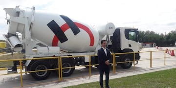 José Villacreses, gerente general de Holcim Argentina\u002E