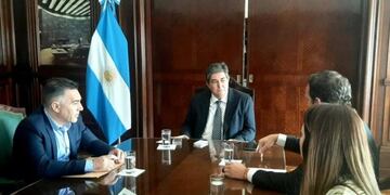 Autoridades de Santa Cruz en la Secretaría de Energía de Nación