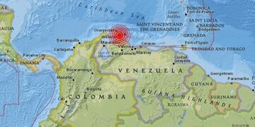Sismo de 4,7 sacudiu00f3 el noroeste de Venezuela.