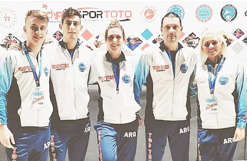 Mujeres del Kick Boxing de Santa Rosa participaron en Austria