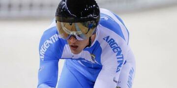 Ciclismo: Serrano debutó en el Panamericano