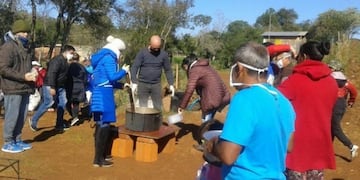 El sábado es el día de las ollas populares\u002E