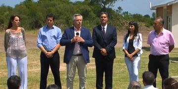 Alberto Fernández en Chaco (web)