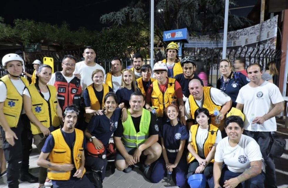 Fue un éxito el simulacro de "evento adverso" en el Festival de Jesús María