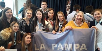Estudiantes pampeanos premiados (Gobierno de La Pampa)