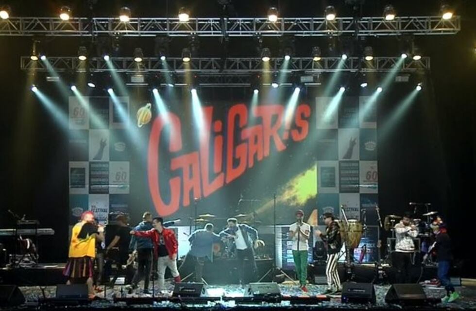 Los Caligaris repartieron el sábado entre el Cosquín Rock y el festejo de Instituto
