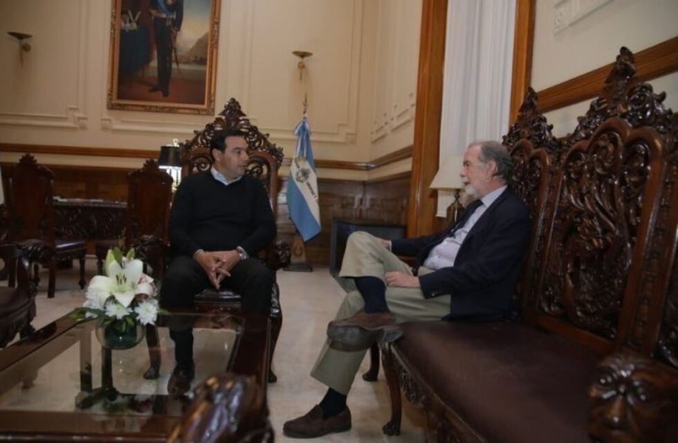 Gustavo Valdés se reunió con el titular del Banco Nación