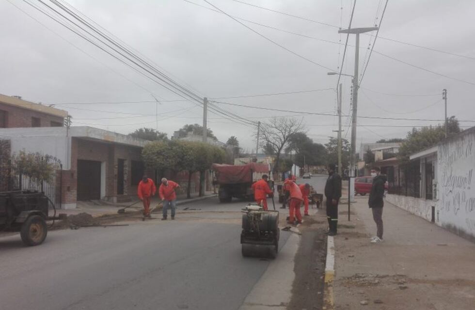 Comenzaron los trabajos de bacheo en la ruta E-64