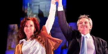 Cristina Kirchner no estará en el búnker del Frente de Todos este domingo\u002E AFP