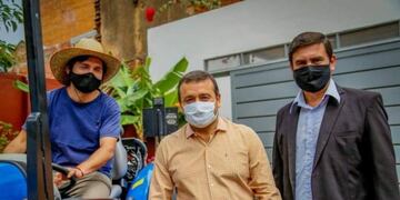 El tractos será usado para los movimiento de suelo\u002E