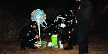 Los jóvenes que escondieron los elementos huyeron\u002E