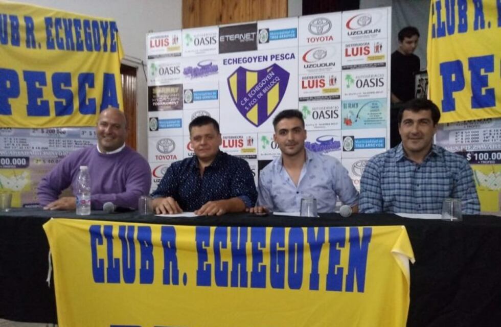 El Club Echegoyen presentó la edición 15° del concurso las "6 Horas a la Corvina de Mayor Peso" en Claromecó