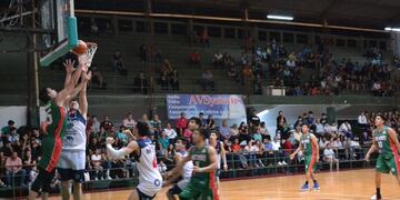 Derrota de Tucumán Básquet en suelo riojano (Foto: Prensa de Facundo La Rioja)\u002E