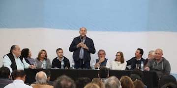 El rafaelino utilizó un diseño que no cayó bien entre quienes piden la sanción definitiva de la ley\u002E (@omarperotti)