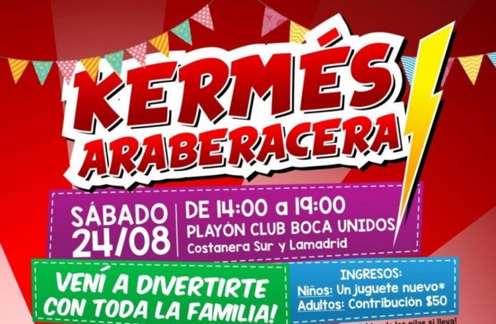 Salió a la venta el bono para la kermés solidaria en Corrientes