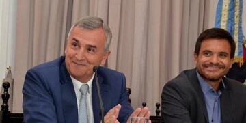 Federico Posadas con Gerardo Morales