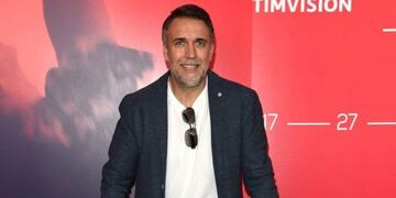 Batistuta asistió a la presentación de su película \
