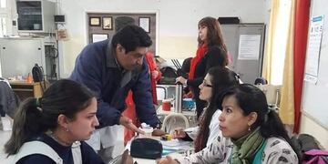 Continúa el Programa Nacional de Salud Escolar (PROSANE) en escuelas santacruceñas
