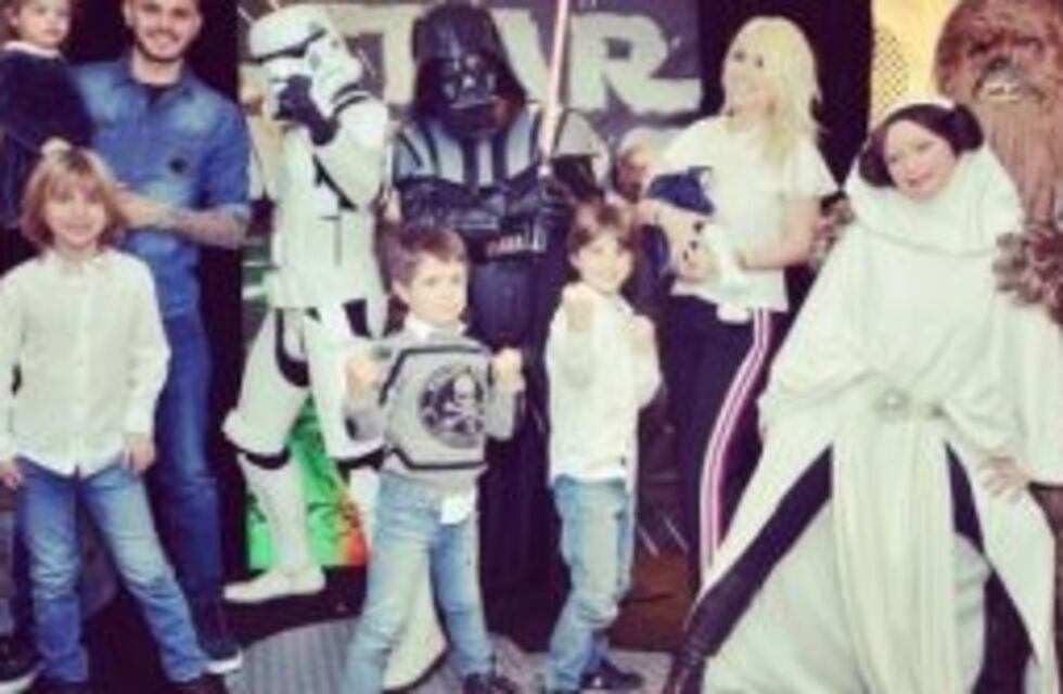 Wanda festejó el cumpleaños de sus tres varones juntos y todos la tildaron de rata