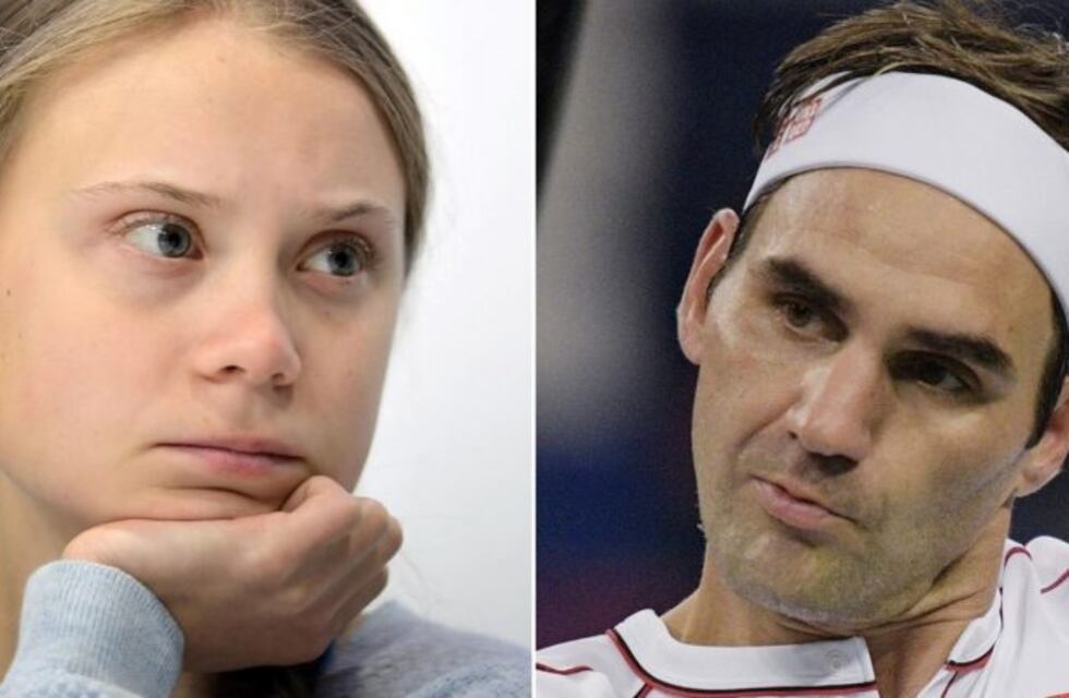 Roger Federer respondió a las acusaciones de Greta Thunberg: "Tomo el cambio climático muy en serio"