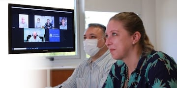 La presidente del Correo Argentino, Vanesa Piesciorovski, se reunió de manera virtual con Insfrán\u002E