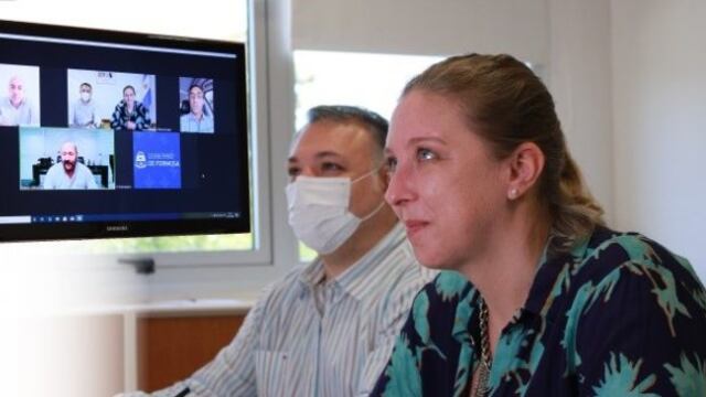 La presidente del Correo Argentino, Vanesa Piesciorovski, se reunió de manera virtual con Insfrán\u002E