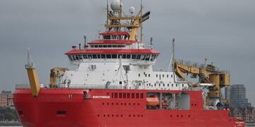 Los británicos ponen en condiciones un nuevo buque de proyección polar