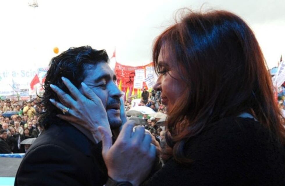 Maradona publicó un polémico video de Cristina Kirchner
