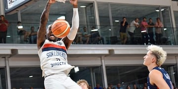 San Lorenzo superó a Bahía Basket