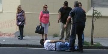 El accidente ocurriu00f3 en 3 de Febrero al 800.