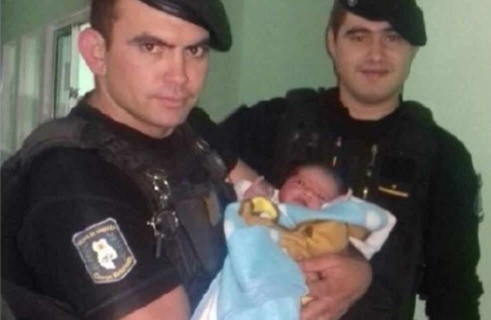 Policías mendocinos hicieron de parteros en Godoy Cruz