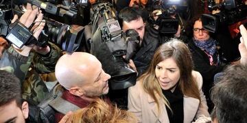 Dalma y Gianinna Maradona protagonizaron una escandalosa salida de un teatro porteño\u002E