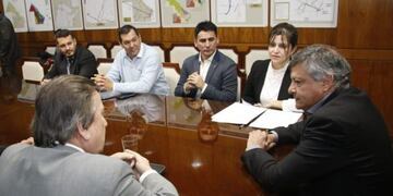 Peppo entregó en comodato un terreno en Sáenz Peña a la Asociación de Magistrados\u002E (Web)\u002E