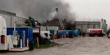 Incendio en Bertotto