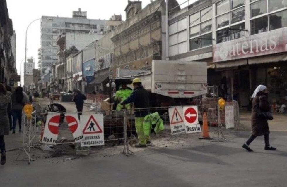 ¡Atención! Cortes por trabajos de refuncionalización en el microcentro