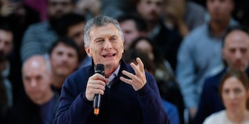En el cierre porteño, Macri llamó a que lo voten con un mensaje contra la corrupción y el narcotráfico\u002E
