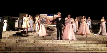 Jorge Rey en la apertura de temporada de Alta Gracia