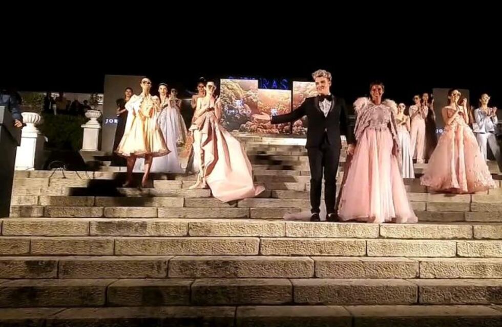 El reconocido diseñador Jorge Rey fue el plato fuerte de la apertura de temporada en Alta Gracia