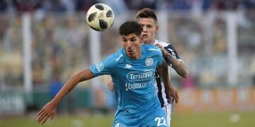 El lateral volante de Belgrano se perderá los partidos con Newell's y Aldosivi\u002E