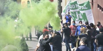 Reclamo de trabajadores de la Salud