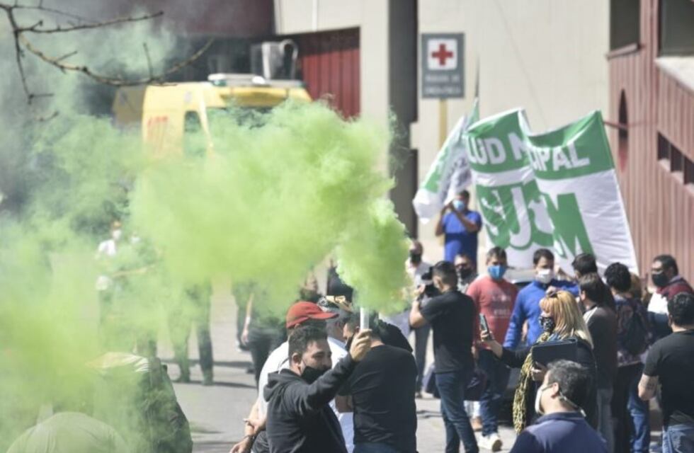Trabajadores municipales de la salud reclamaron mejores condiciones laborales