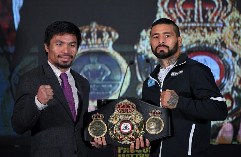 Matthysse chicaneó a Pacquiao: "Voy a volver a casa con el cinturón"