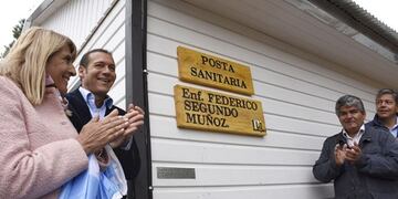 Gutiérrez destacó que con la obra “fortalecemos la atención primaria” y que “se complementa con el nuevo hospital que ya tenemos proyectado para Huinganco”\u002E