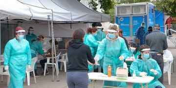 coronavirus en barrio Los Gigantes