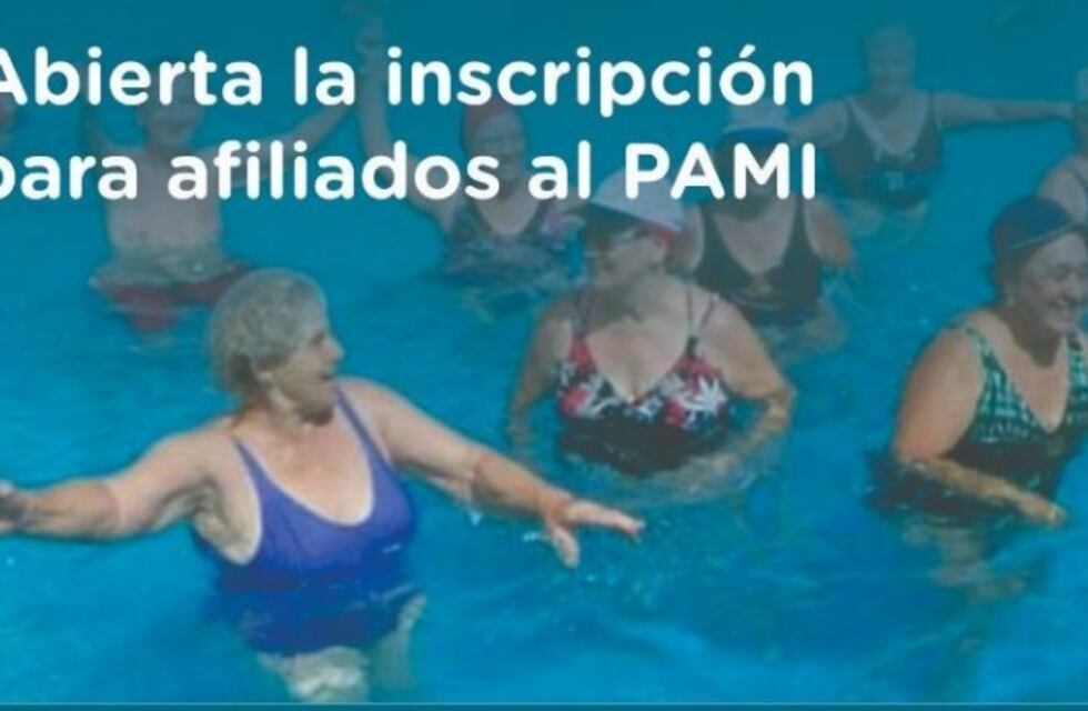 Abrió la inscripción para Natación de adultos mayores de PAMI