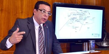 El intendente de Zárate, Osvaldo Cáffaro\u002E (web)