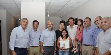 Frigerio y Morales entregaro viviendas en San Pedro