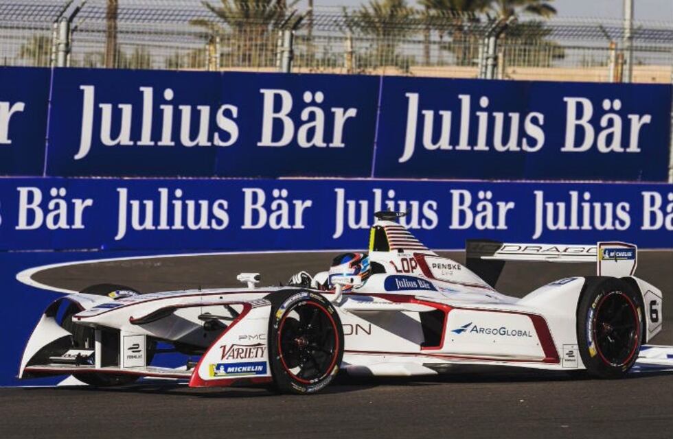 "Pechito" López terminó sexto en la Fórmula E en Marruecos